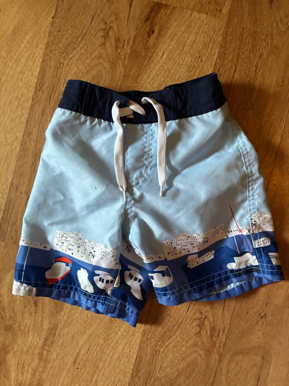 Janie and Jack 12-18 boys swim trunks